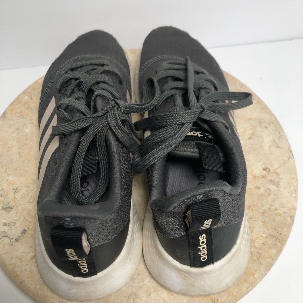 Gray Adidas Cloudfoam Sneakers Women's sz 8 - Picture 5 of 9
